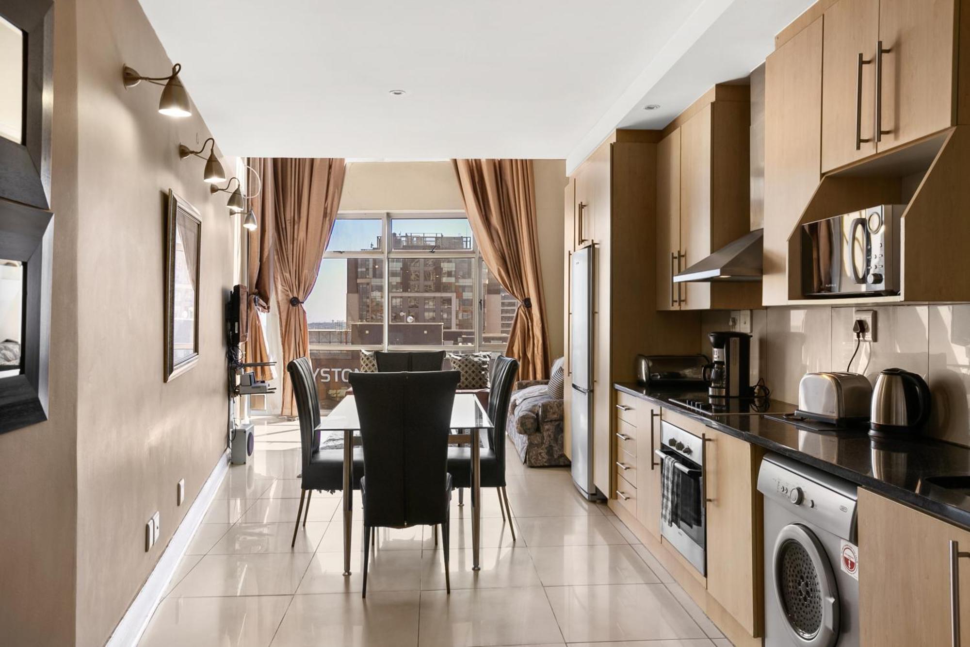 Hydro Park Residences In Sandton With Generator โจฮันเนสเบิร์ก ภายนอก รูปภาพ